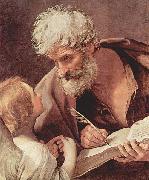 Guido Reni Hl. Matthaus Evangelist und der Engel painting